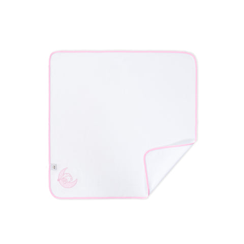 Plaid Lange lune rose