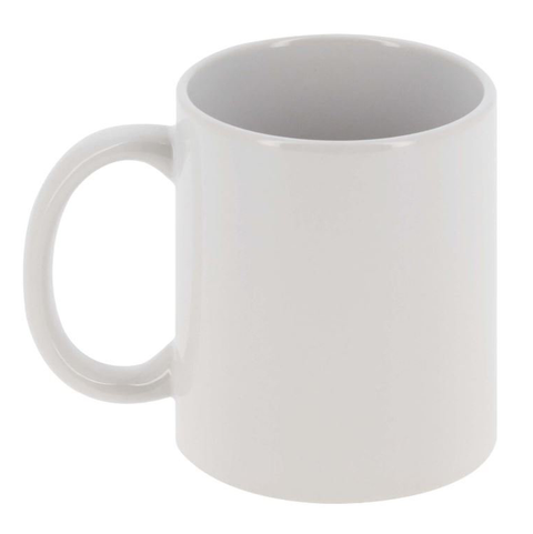 Mug blanc brillant