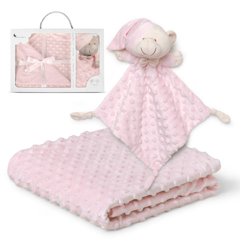 Coffret couverture et doudou - ROSE