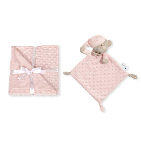 Coffret couverture et doudou - ROSE