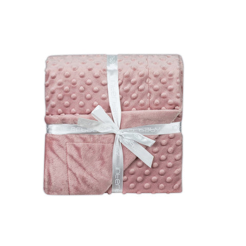 Coffret couverture et doudou - ROSE POUDRÉ