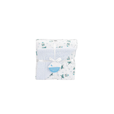 Coffret couverture et doudou - PARACHUTE bleu