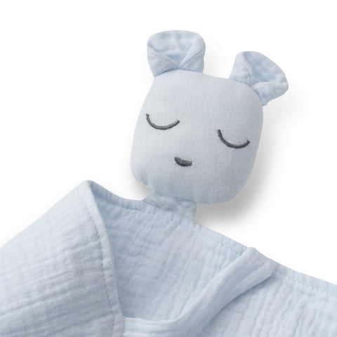 Doudou MOUSSELINE bleu