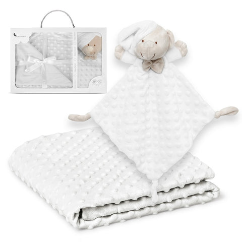 Coffret couverture et doudou - BLANC