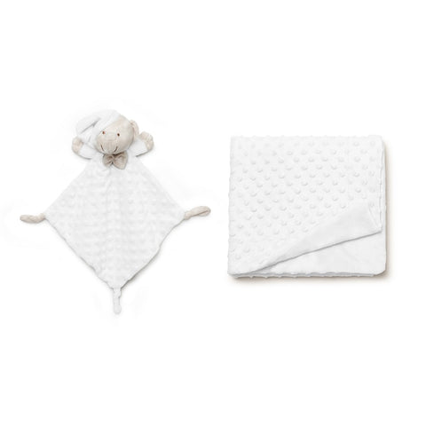 Coffret couverture et doudou - BLANC