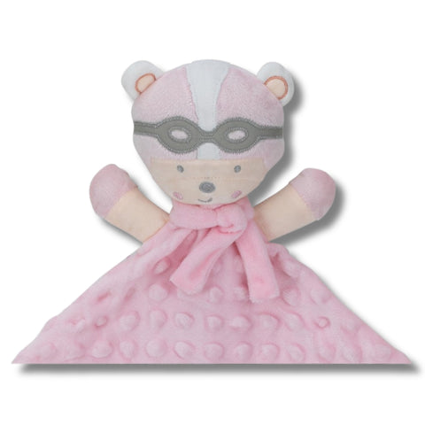 Doudou parachute rose