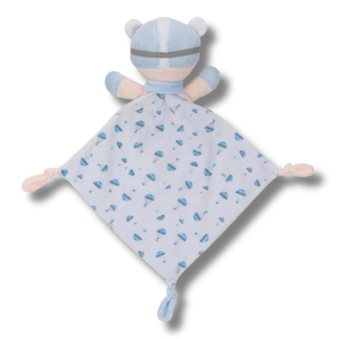 Doudou parachute bleu
